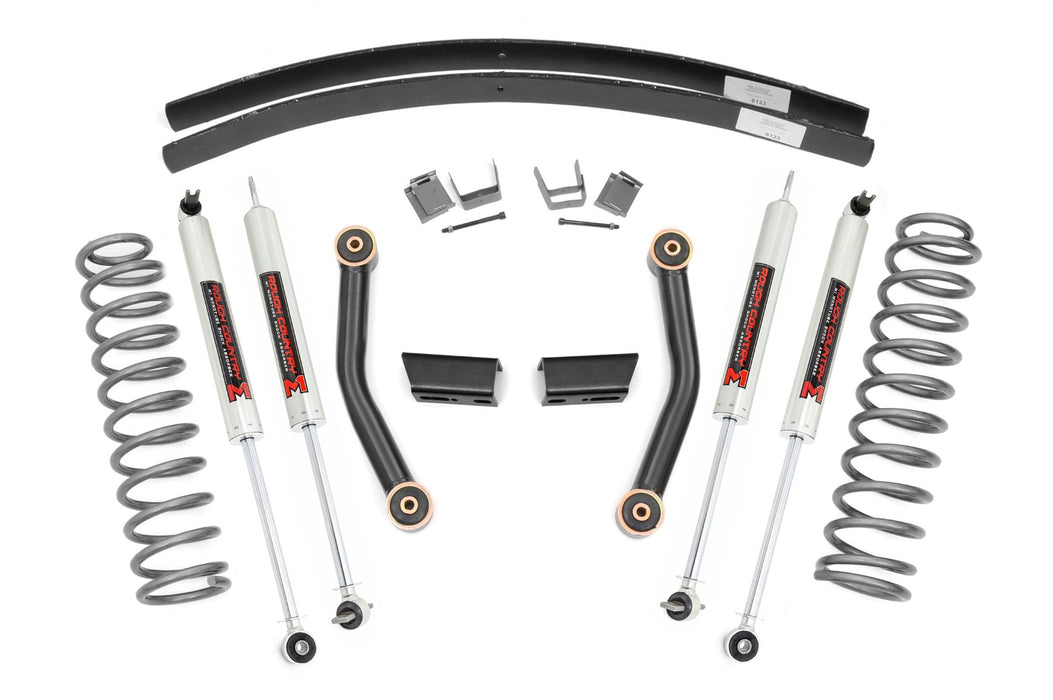 Rough Country 67041 3 Inch Lift Kit - SII - RR AAL - M1 - Jeep Cherokee XJ (84-01) - Truck Part Superstore
