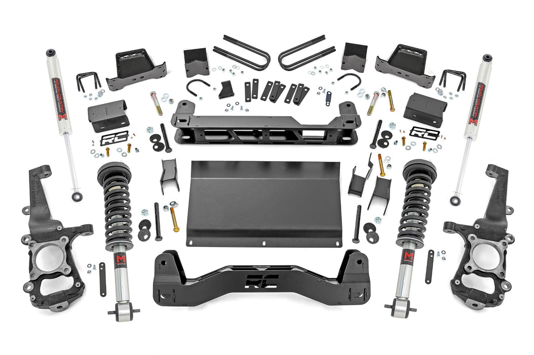 Rough Country 58740 6 Inch Lift Kit - M1 Struts/M1 - Ford F-150 4WD (2021-2022) - Truck Part Superstore
