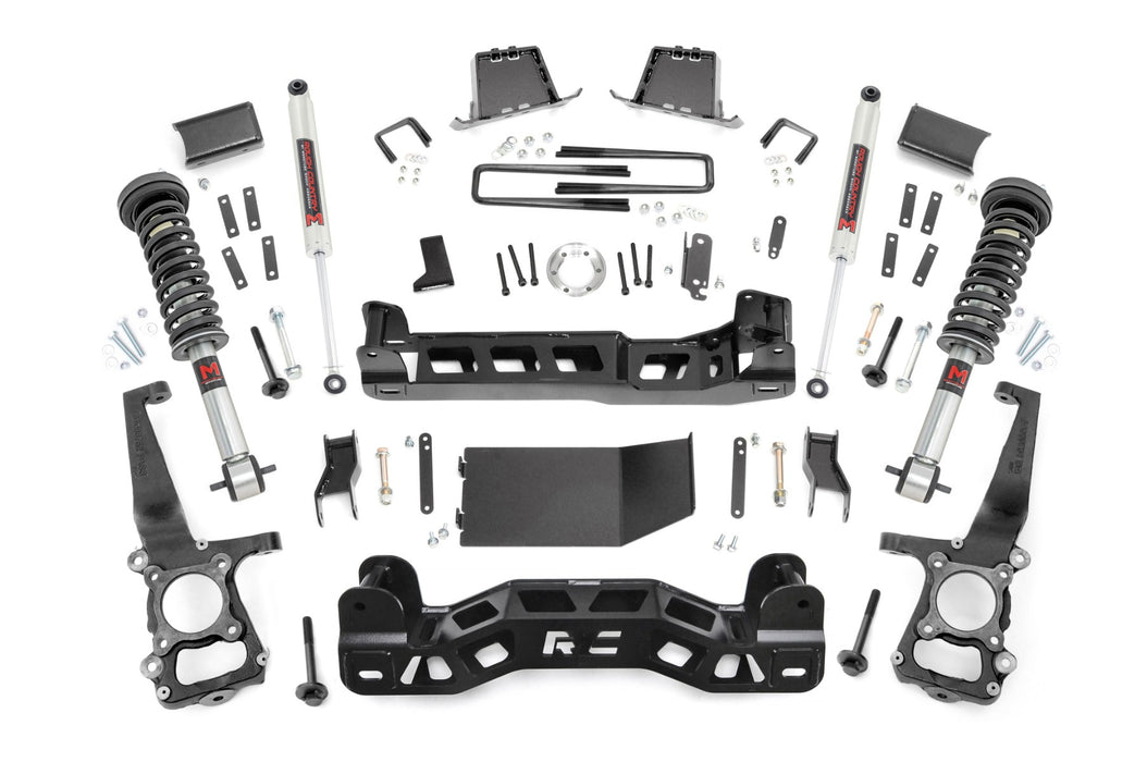 Rough Country 57540 6 Inch Lift Kit - M1 Struts/M1 - Ford F-150 4WD (2014) - Truck Part Superstore