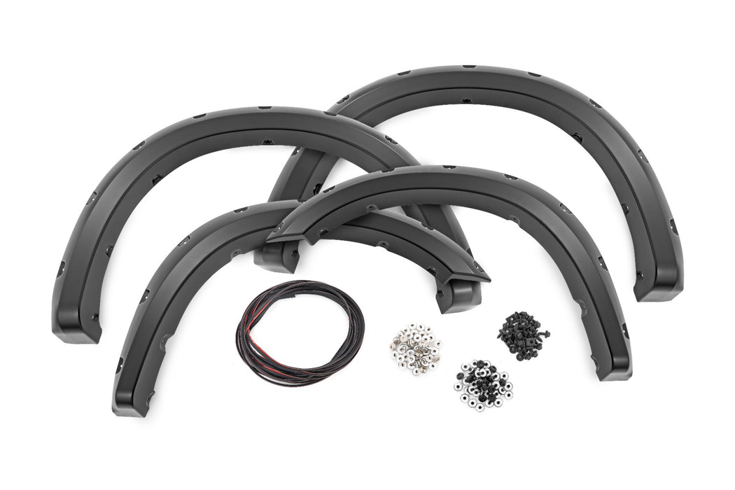 Rough Country F-D10917A Pocket Fender Flares - Ram 2500/3500 2WD/4WD (2020-2023) - Truck Part Superstore