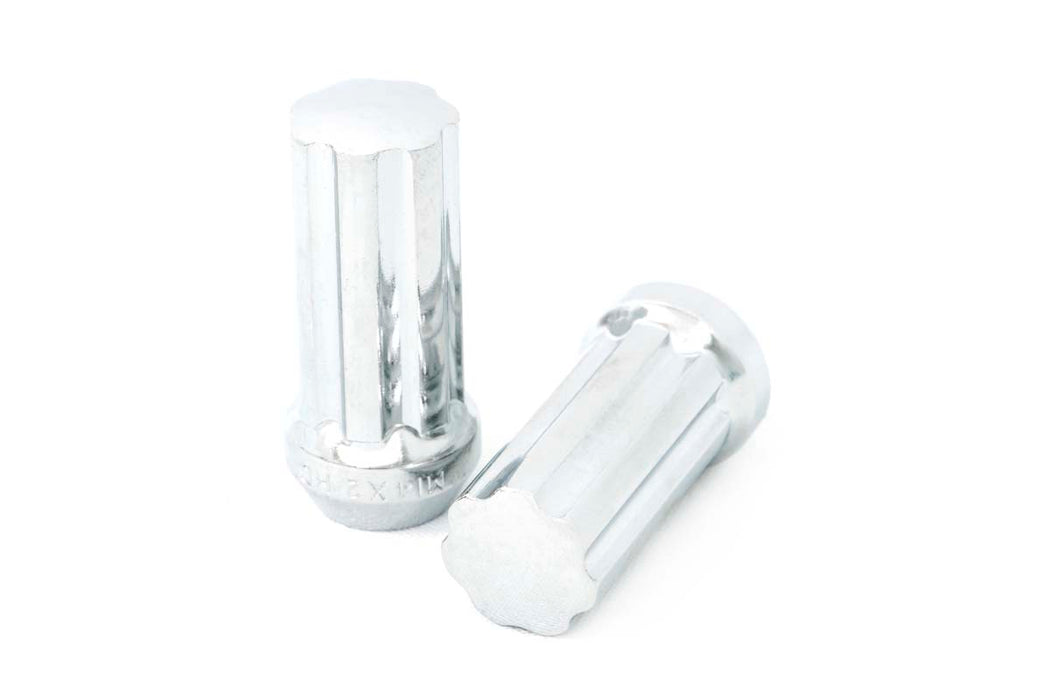 Rough Country 1212524CH Lug Nut Set - M12x1.25 - 24 Qty - Chrome - Truck Part Superstore