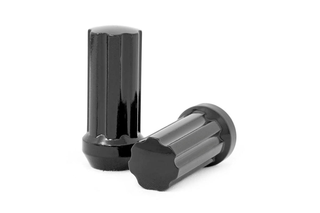 Rough Country 142032BLK Lug Nut Set - M14x2.0- 32 Qty - Black - Truck Part Superstore