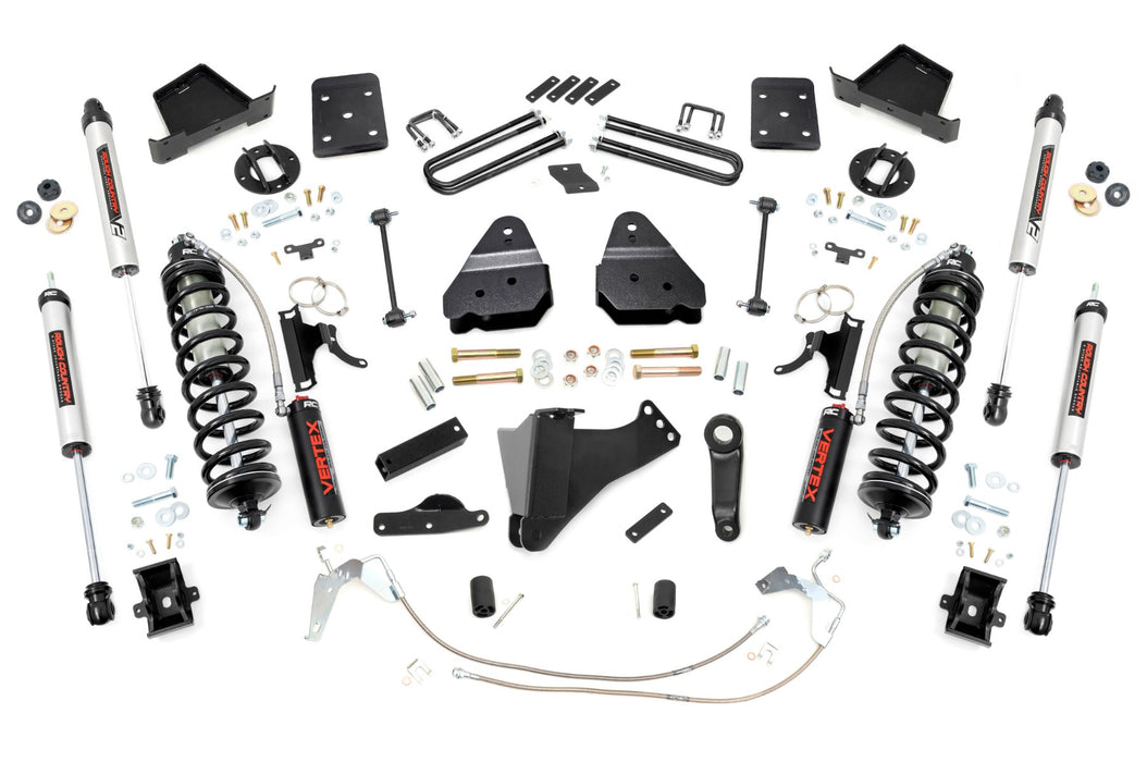 Rough Country 47858 4.5 Inch Lift Kit - W/O Overloads - C/O V2 - Ford Super Duty (08-10) - Truck Part Superstore