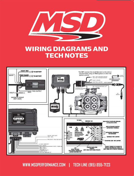 MSD 9615 Wiring Diagrams/Tech Notes - Truck Part Superstore