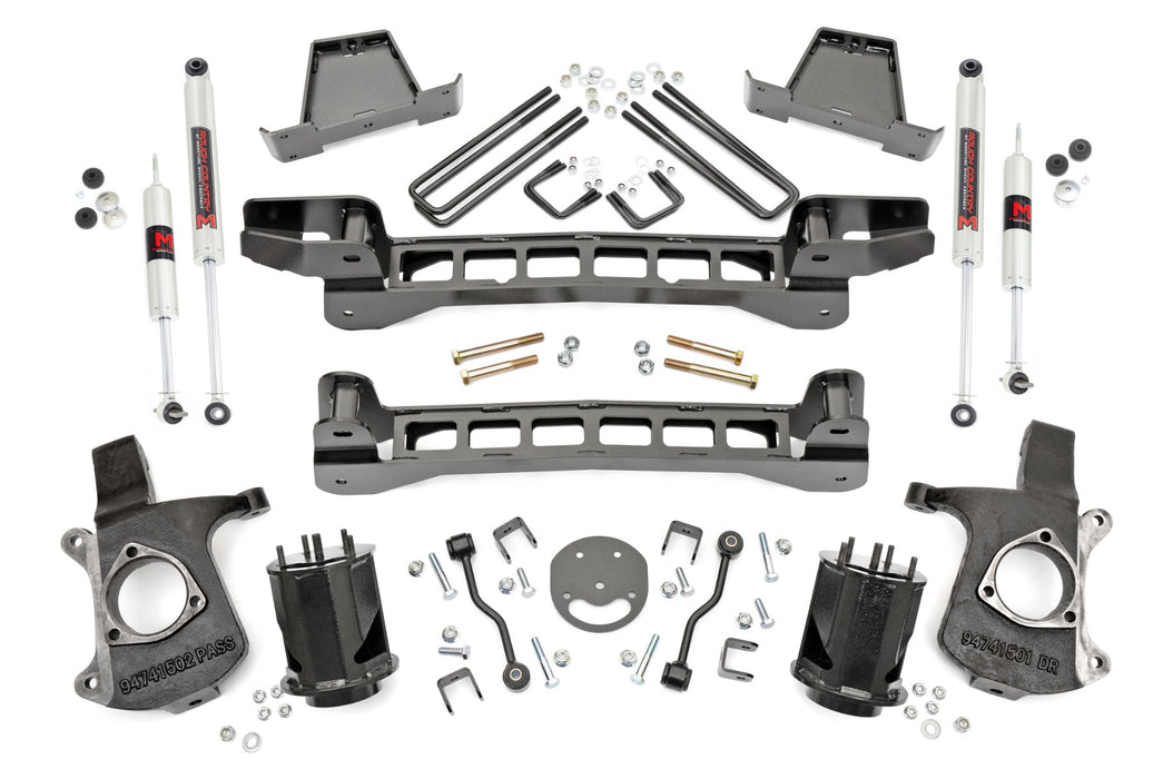 Rough Country 23440 6 Inch Lift Kit - M1 Shocks - Chevy/GMC 1500 (99-06 & Classic) - Truck Part Superstore