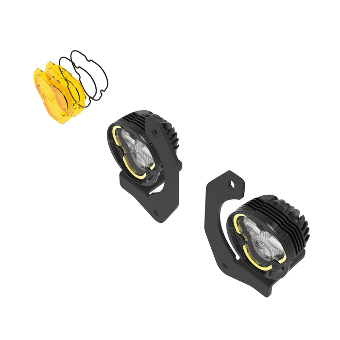 KC HiLiTES 97149 KC FLEX ERA 3 Dual Mode SAE Fog Lights 2-Light Master Kit - Truck Part Superstore
