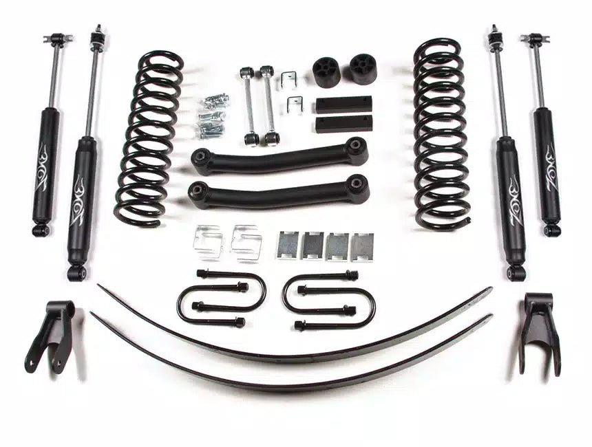 Zone Offroad J8N 84-01 Jeep XJ 4.5in Kit w/Chrysler Axle - Truck Part Superstore