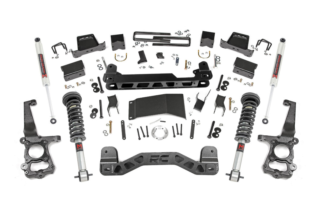 Rough Country 55740 6 Inch Lift Kit - M1 Struts/M1 - Ford F-150 4WD (2015-2020) - Truck Part Superstore
