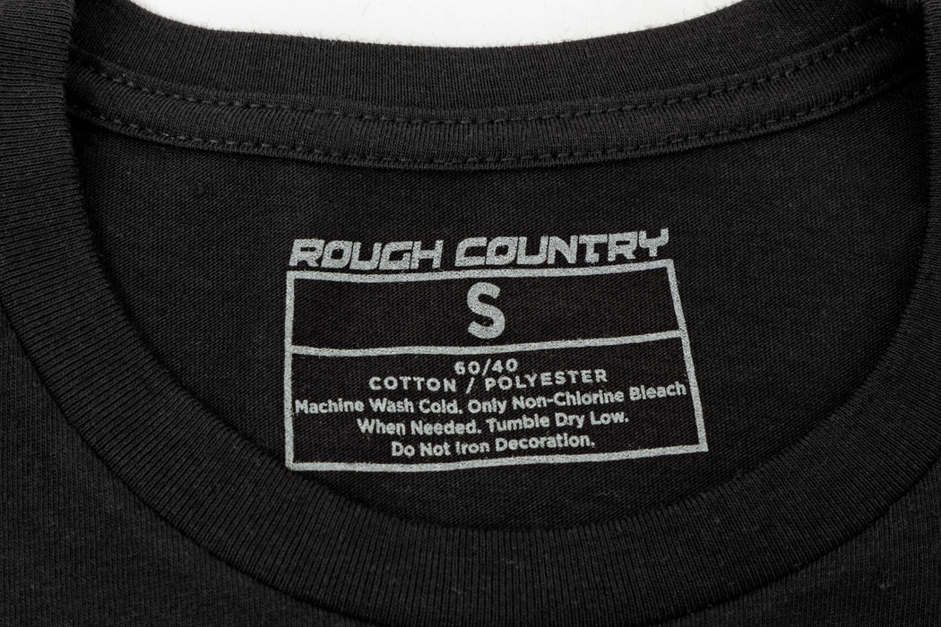 Rough Country 84096MD Rough Country T-Shirt - RC Lines - Black - MD - Truck Part Superstore