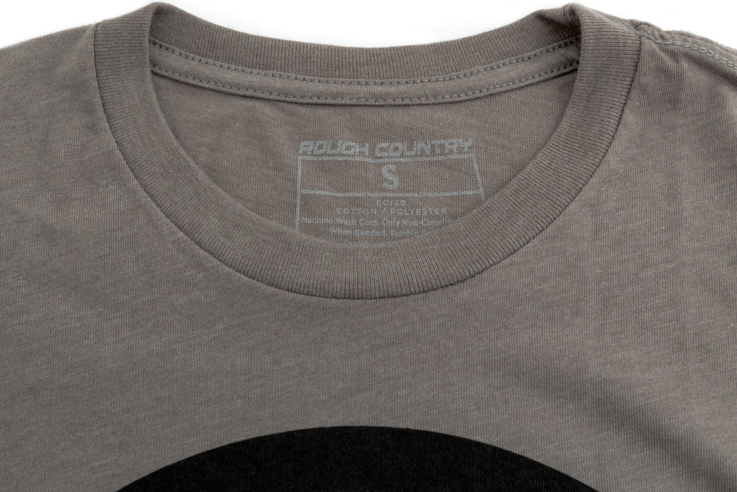Rough Country 84095LG Rough Country T-Shirt - RC Mountains - Warm Gray - LG - Truck Part Superstore