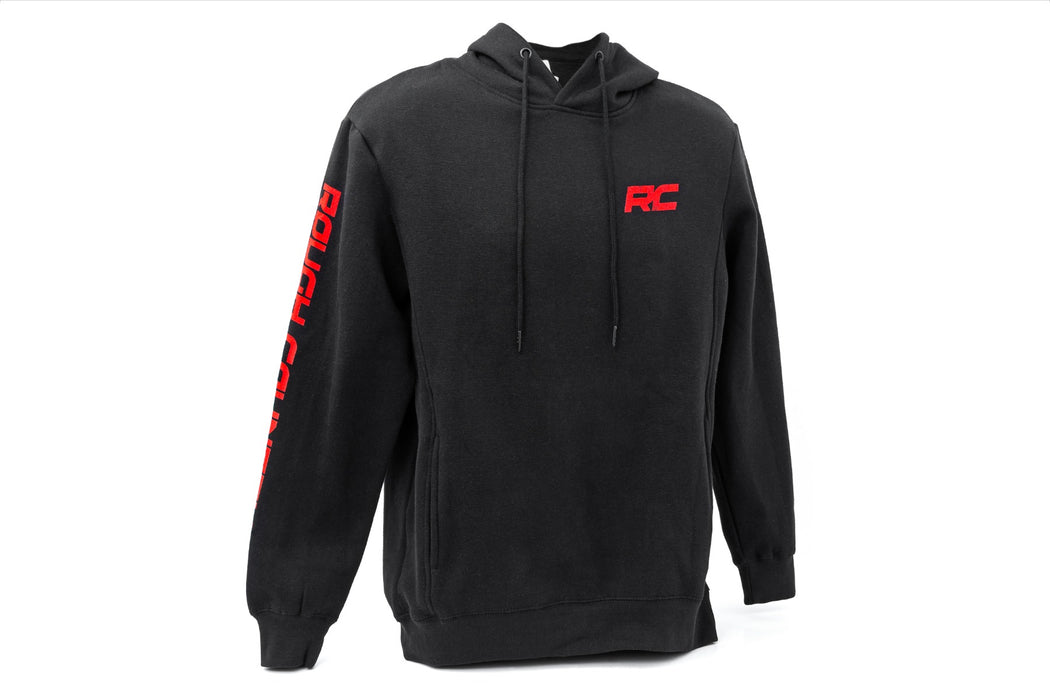 Rough Country 94097SM Rough Country Hoodie - RC Mountains - Black- SM - Truck Part Superstore