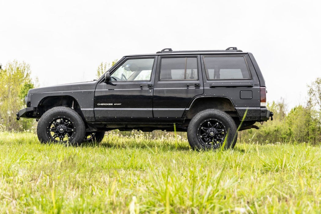 Rough Country 63040 3 Inch Lift Kit - RR Springs - M1 - Jeep Cherokee XJ 2WD/4WD (84-01) - Truck Part Superstore