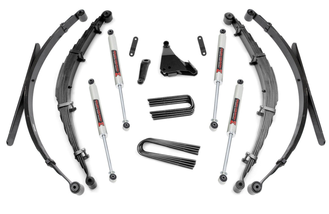 Rough Country 49740 6 Inch Lift Kit - Rear Springs - M1 - Ford Super Duty 4WD (99-04) - Truck Part Superstore