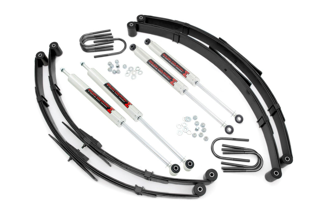 Rough Country 61540 2.5 Inch Lift Kit - M1 - Jeep Wrangler YJ 4WD (1987-1995) - Truck Part Superstore