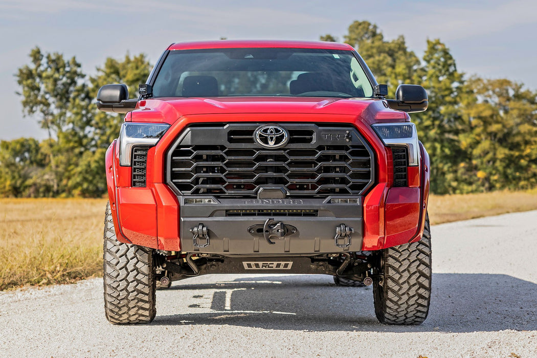 Rough Country F-T11413 Traditional Pocket Fender Flares Flat Black Toyota Tundra 2WD/4WD (22-23) Rough Country - Truck Part Superstore