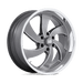 US Mag 1PC U133220077+25R U133 22X10 6X5.5 ANTH-MILL-DCL 25MM - Truck Part Superstore