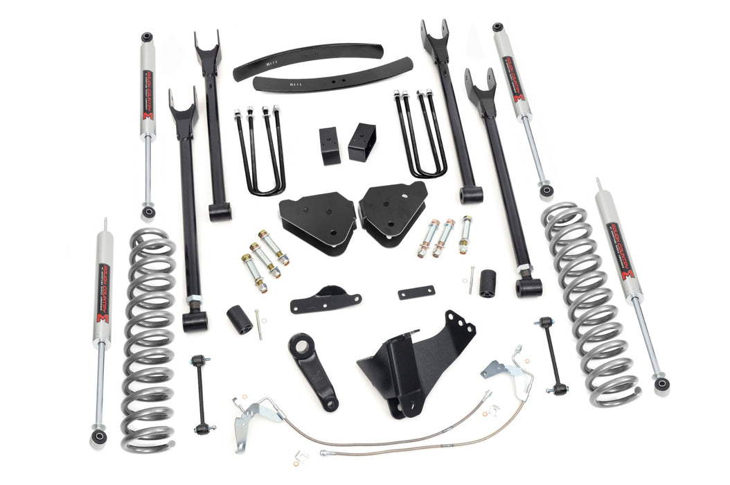 Rough Country 58440 6 Inch Lift Kit - Diesel - 4 Link - M1 - Ford Super Duty 4WD (08-10) - Truck Part Superstore