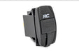 Rough Country 709USB USB Switch Insert - 2x1 with Logo - Blue Back Light - Truck Part Superstore