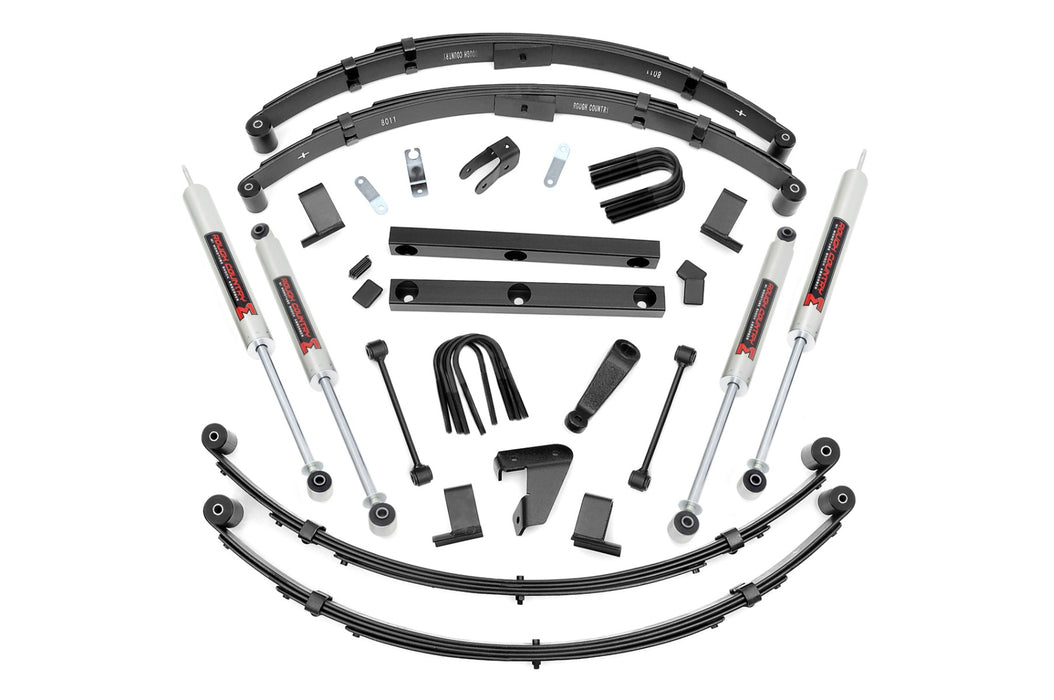 Rough Country 62041 4 Inch Lift Kit - M1 - Manual Steer - Jeep Wrangler YJ 4WD (87-95) - Truck Part Superstore