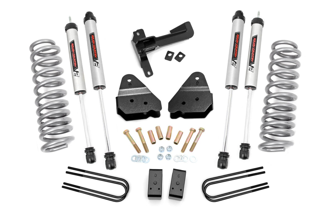 Rough Country 50272 3 Inch Lift Kit - V2 - Front Gas Coils - Ford Super Duty 4WD (17-22) - Truck Part Superstore