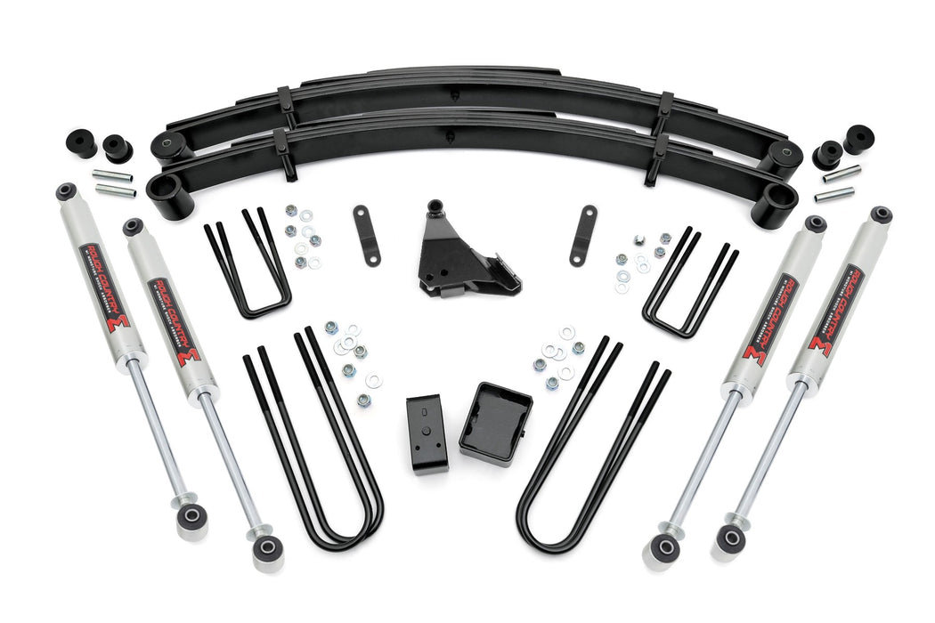 Rough Country 49640 6 Inch Lift Kit - Rear Blocks - M1 - Ford Super Duty 4WD (99-04) - Truck Part Superstore