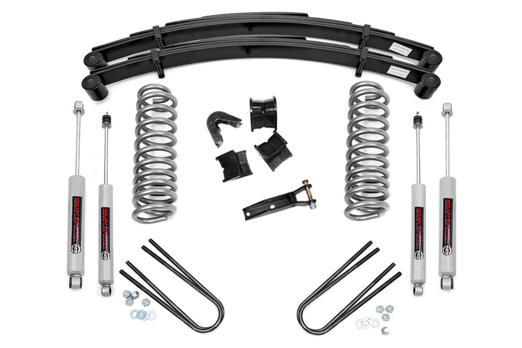 Rough Country 530-77-79.20 Suspension Lift Kit w/Shocks; 2.5 in. Lift; - Truck Part Superstore