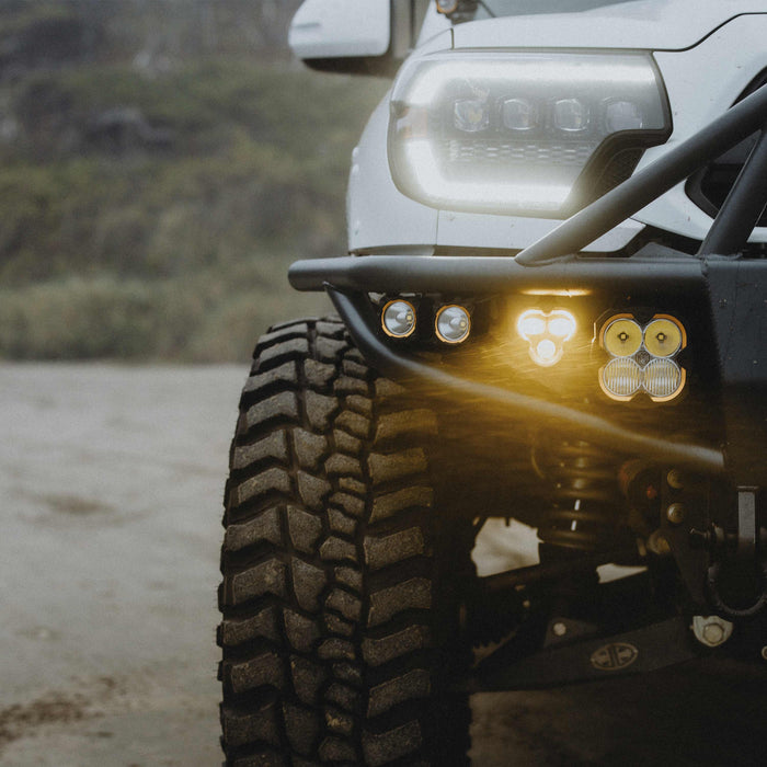 KC HiLiTES 97155 KC FLEX ERA 3 Dual Mode SAE Fog Lights 2-Light Master Kit Toyota AftrmktBumper - Truck Part Superstore