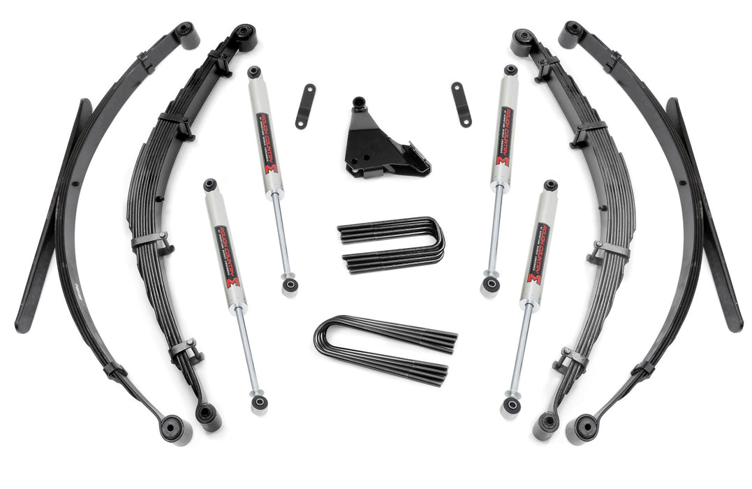 Rough Country 50140 4 Inch Lift Kit - Rear Springs - M1 - Ford Super Duty 4WD (99-04) - Truck Part Superstore