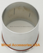 American Racing 000000001515300000 AR CAP 5.15'' CHR P-THRU PLASTC OPEN END - Truck Part Superstore