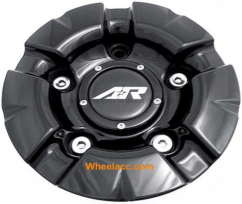 American Racing 000000001637206011 AR CAP AR637 2.78'' BLACK FULL COVER - Truck Part Superstore