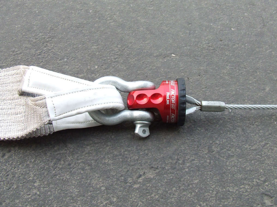 Factor 55 00015-01 ProLink Winch Shackle Mount Assembly Red Factor 55 - Truck Part Superstore
