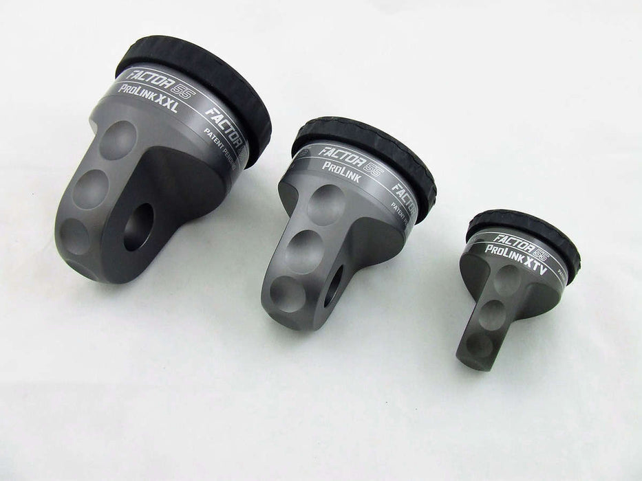 Factor 55 00015-06 ProLink Winch Shackle Mount Assembly Gray Factor 55 - Truck Part Superstore