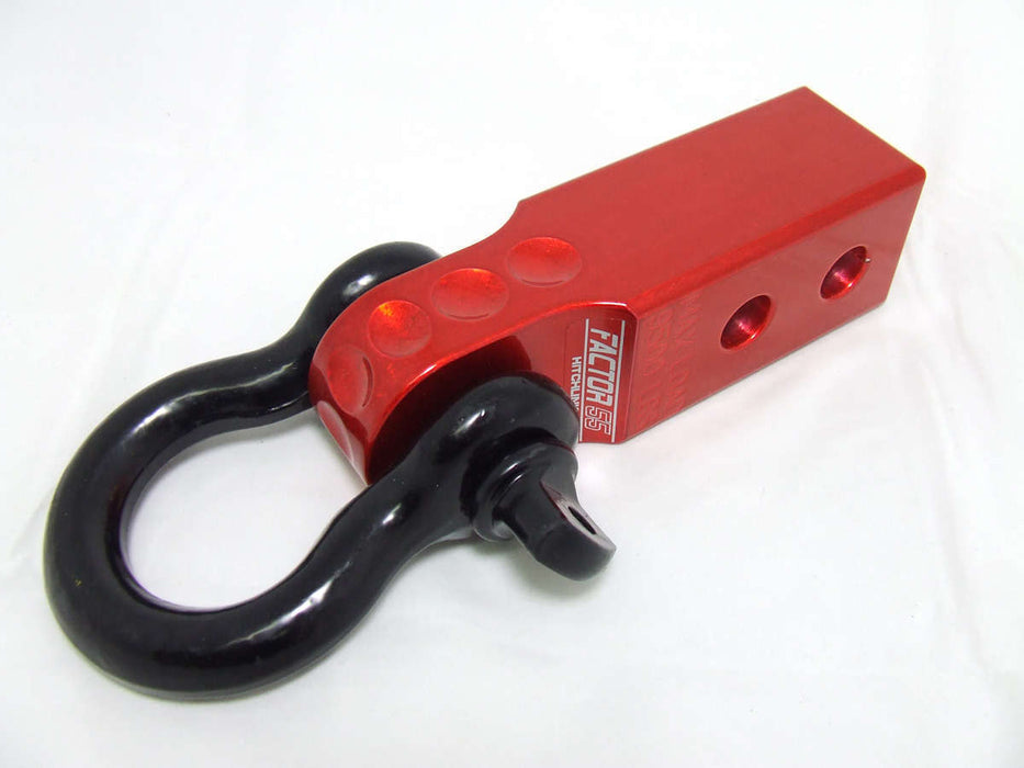 Factor 55 00020-01 HitchLink 2.0 Reciever Shackle Mount 2 Inch Receivers Red Factor 55 - Truck Part Superstore