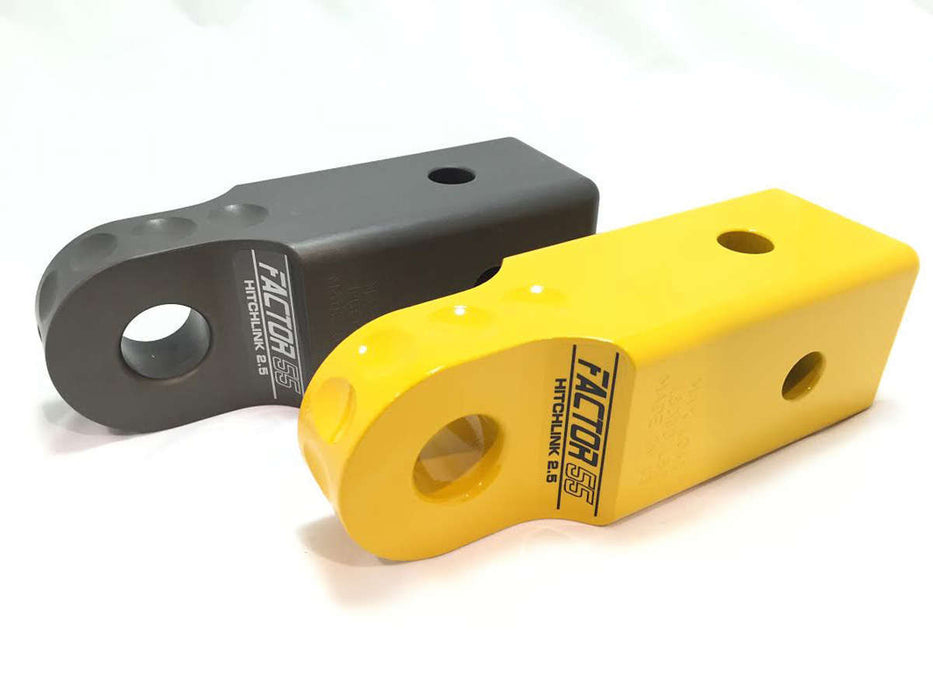 Factor 55 00022-06 HitchLink 2.5 Reciever Shackle Mount 2.5 Inch Receivers Anodized Gray Factor 55 - Truck Part Superstore