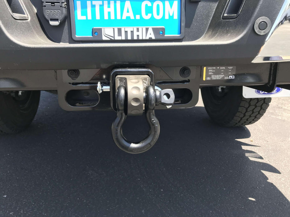Factor 55 00027-06 HitchLink 3.0 Reciever Shackle Mount 3 Inch Receivers Anodized Gray Factor 55 - Truck Part Superstore