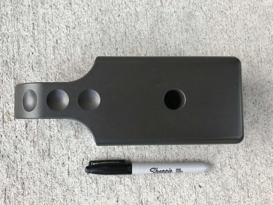 Factor 55 00027-06 HitchLink 3.0 Reciever Shackle Mount 3 Inch Receivers Anodized Gray Factor 55 - Truck Part Superstore