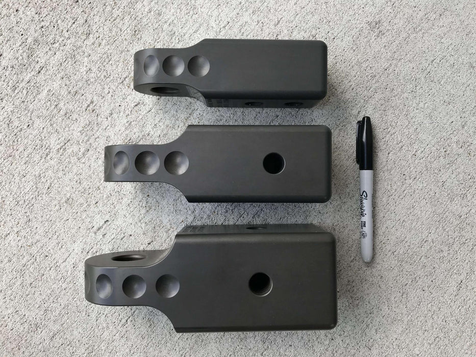 Factor 55 00027-06 HitchLink 3.0 Reciever Shackle Mount 3 Inch Receivers Anodized Gray Factor 55 - Truck Part Superstore