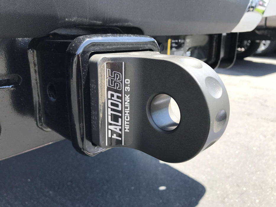 Factor 55 00027-06 HitchLink 3.0 Reciever Shackle Mount 3 Inch Receivers Anodized Gray Factor 55 - Truck Part Superstore