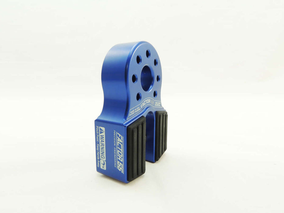 Factor 55 00050-02 FlatLink Winch Shackle Mount Assembly Blue Factor 55 - Truck Part Superstore