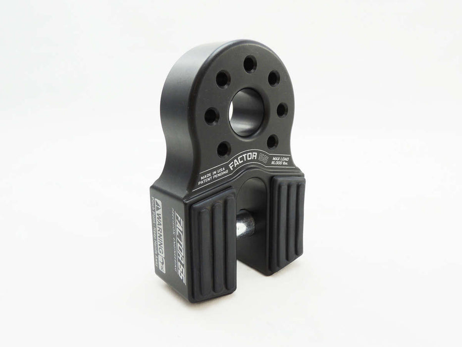 Factor 55 00050-04 FlatLink Winch Shackle Mount Assembly Black Factor 55 - Truck Part Superstore
