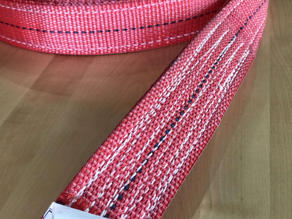Factor 55 74 30 Foot Tow Strap Standard Duty 30 Foot x 2 Inch Red Factor 55 - Truck Part Superstore