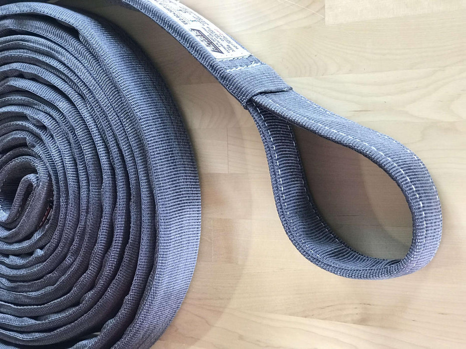 Factor 55 75 30 Foot Tow Strap Extreme Duty 30 Foot x 2 Inch Gray Factor 55 - Truck Part Superstore