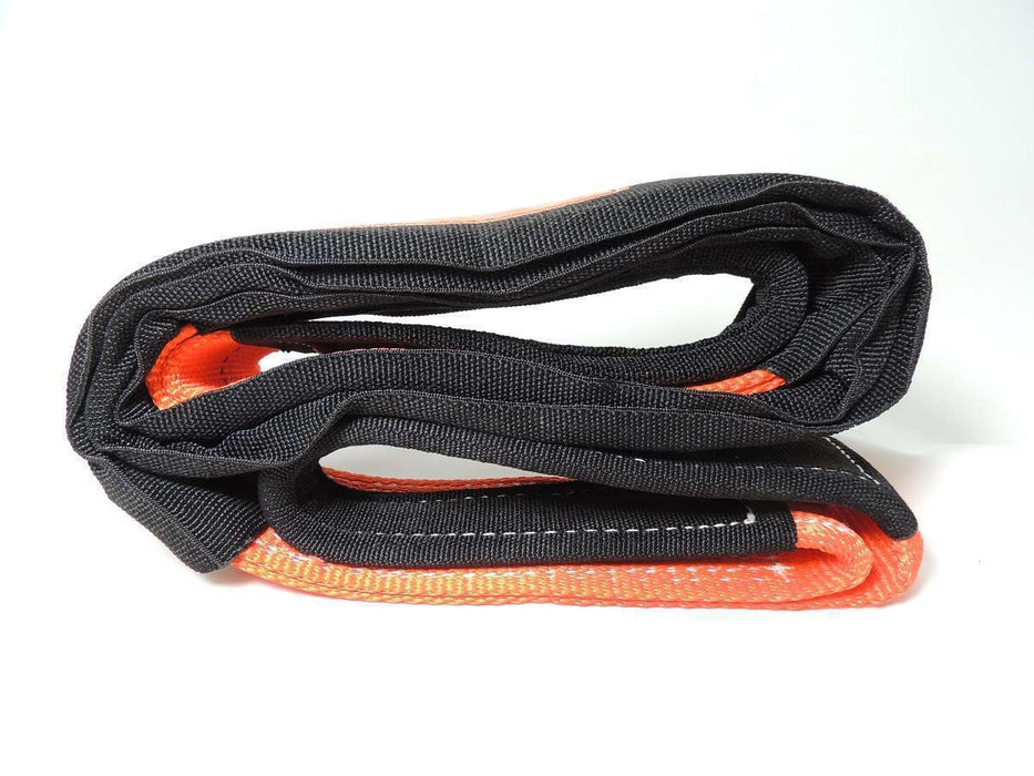 Factor 55 00077- Tree Saver Strap 8 Foot 3 Inch Black/Orange Factor 55 - Truck Part Superstore