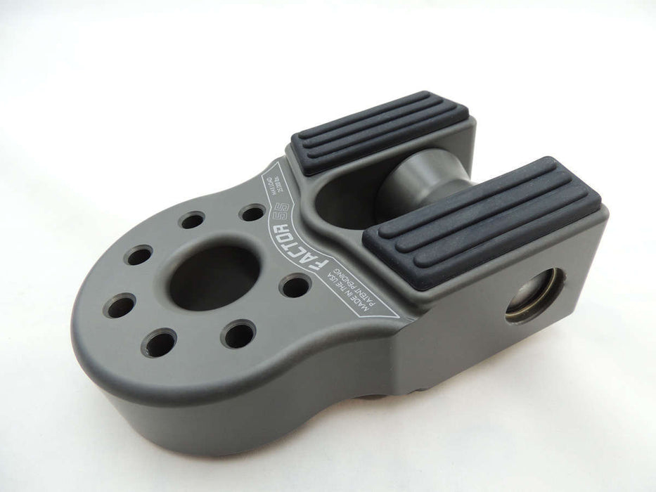 Factor 55 00090-06 FlatLink XXL Winch Shackle Mount Assembly Anodized Gray Factor 55 - Truck Part Superstore