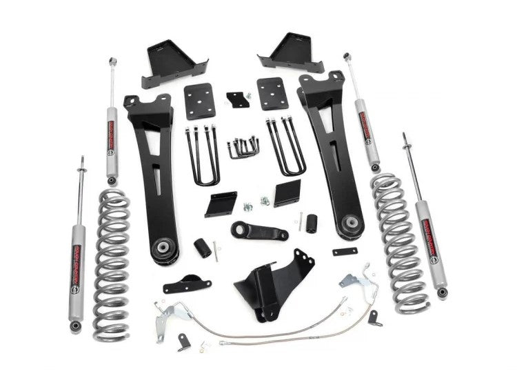 Rough Country 542.2 6 Inch Ford Radius Arm Suspension Lift Kit 15-16 F-250 Overloads Rough Country - Truck Part Superstore