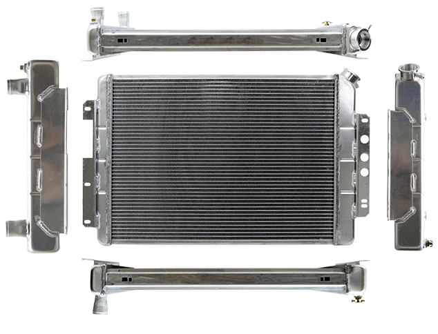 Northern Radiator 205184 Muscle Car Radiator - 27 3/4 X 18 5/8 X 3 1/8 - Truck Part Superstore