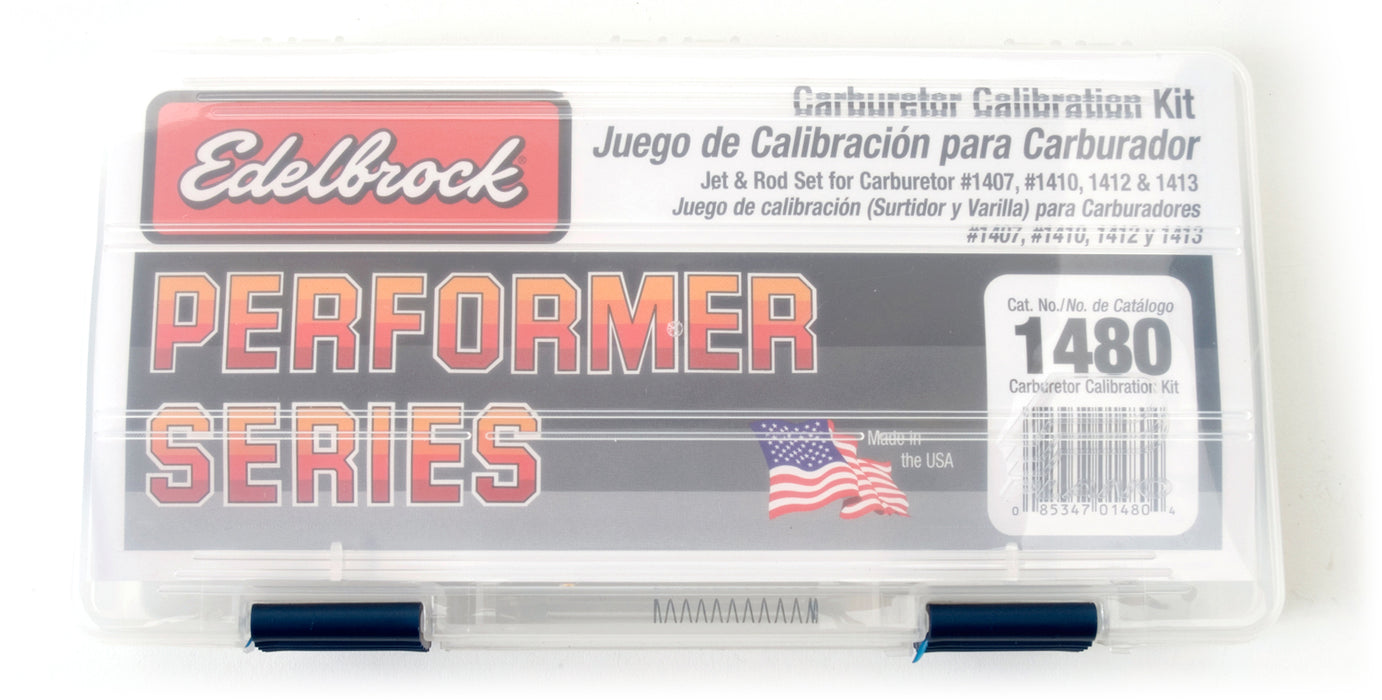 Edelbrock 1480 Edelbrock Performer EPS 1407; 1410; 1412 and 1413 carburetor calibration kit - Truck Part Superstore