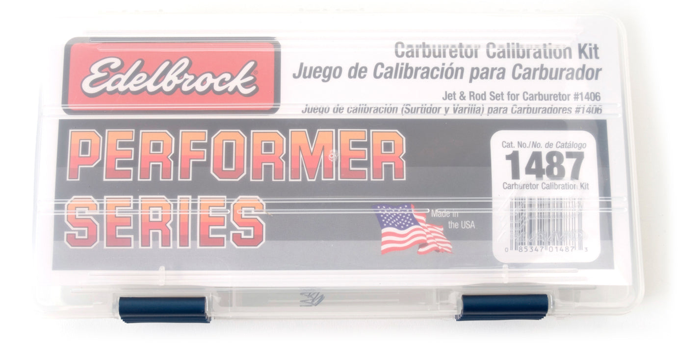 Edelbrock 1487 Edelbrock Performer EPS Series 1406 carburetor calibration kit - Truck Part Superstore