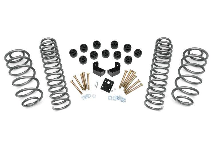 Rough Country 646 3.75 Inch Jeep Combo Lift Kit No Shocks 4 Cyl 04-06 4WD Jeep Wrangler TJ Unlimited 97-06 4WD Jeep Wrangler TJ Rough Country - Truck Part Superstore