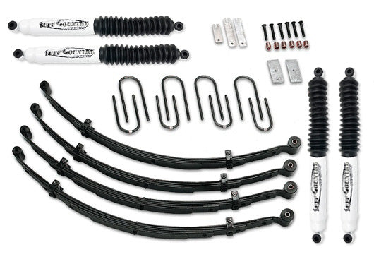 Tuff Country 42701KH 2.5 Inch Suspension Lift Kit 76-86 Jeep CJ5/CJ7 EZ-Ride w/ SX6000 Shocks Tuff Country - Truck Part Superstore